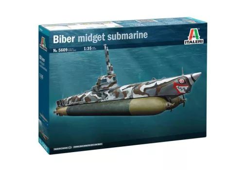 Modell ponorka 5609 - U-BOOT BIBER (1:35)
