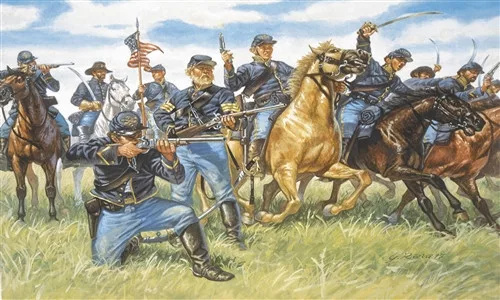Modell 6013 - UNION CAVALRY (AMERICAN CIVIL WAR) (1:72)