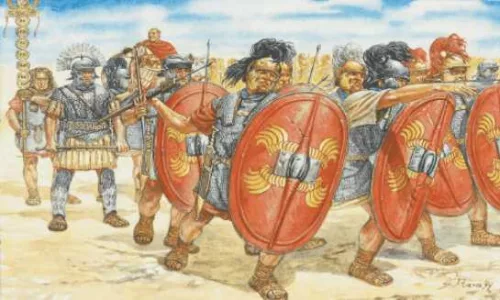 Modell 6021 - ROMAN INFANTRY (I-II CENTURY B.C.) (1:72)