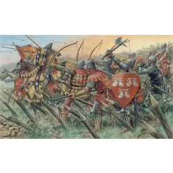   Modell 6027 - ENGLISH KNIGHTS AND ARCHERS (100 YEARS WAR) (1:72)