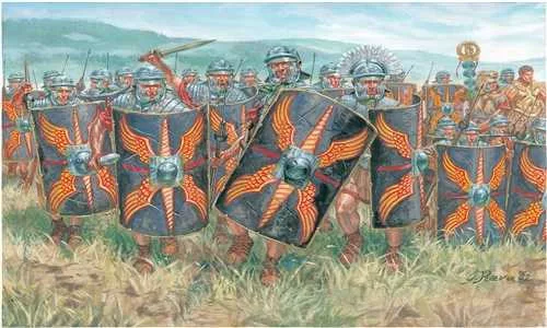 Modell 6047 - ROMAN INFANTRY (CESAR'S WARS) (1:72)
