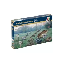  Modell motorkerékpár 6049 - WWII - BATTLEFIELD ACCESSORIES (1:72)