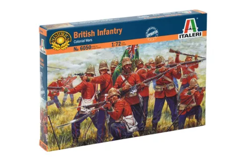 Modell 6050 - ZULU WARS - BRITISH INFANTRY (1:72)