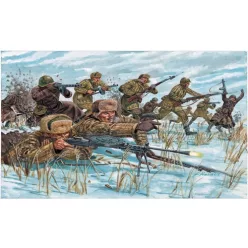 Modell 6069 - WWII -RUSSIAN INFANTRY (WINTER UNIF) (1:72)