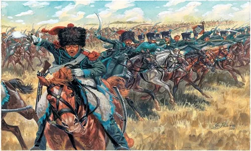 Modell 6080 - NAPOLEONIC WARS - FRENCH LIGHT CAVALRY (1:72)