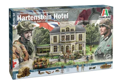 Modell diorama 6107 - Market Garden: Hotel Hartenstein (1:72)