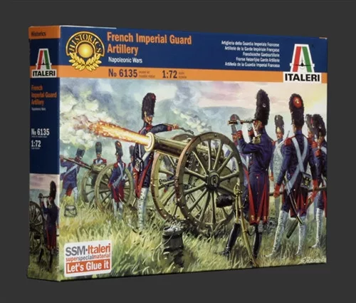 Modell 6135 - FRENCH IMPERIAL GUARD ARTILLERY (NAP. WARS) (1:72)