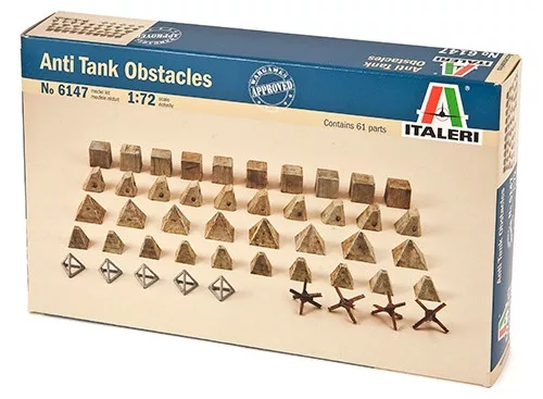 Modell motorkerékpár 6147 - Anti tank obstacles (1:72)