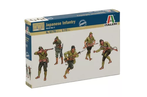 Modell 6170 - WWII - JAPANASE INFANTRY (1:72)