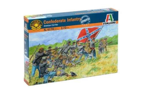 Modell 6178 - CONFEDERATE INFANTRY (AMERICAN CIVIL WAR) (1:72)