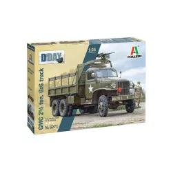 Katonai modell 6271 - GMC 2 1/2 ton. 6x6 teherautó (1:35)