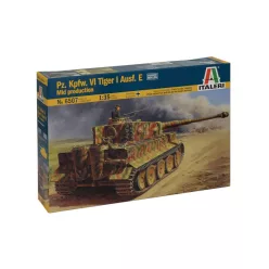   Tank modell 6507 - Pz.Kpfw.VI TIGER I Ausf.E mid production (1:35)
