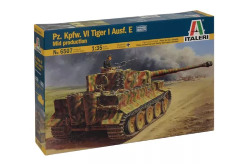 Tank modell 6507 - Pz.Kpfw.VI TIGER I Ausf.E mid production (1:35)