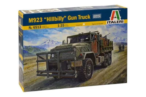 Katonai modell 6513 - M923 "HILLBILLY" Gun teherautó (1:35)