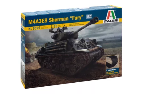 Tank modell 6529 - M4A3E8 SHERMAN (1:35)