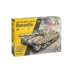 Katonai modell 6751 - Semovente M43 “Bassotto” (1:35)