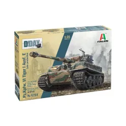   Tank modell 6754 - Pz.Kpfw.VI Tiger I Ausf.E late prod. (1:35)