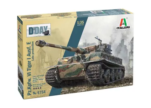 Tank modell 6754 - Pz.Kpfw.VI Tiger I Ausf.E late prod. (1:35)