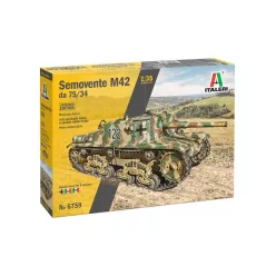  Katonai modell 6759 - Semovente M42 da 75/34 Upgrade Edition (1:35)