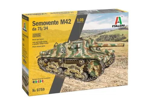 Katonai modell 6759 - Semovente M42 da 75/34 Upgrade Edition (1:35)