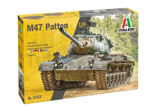 Tank modell 6763 - M47 Patton (1:35)