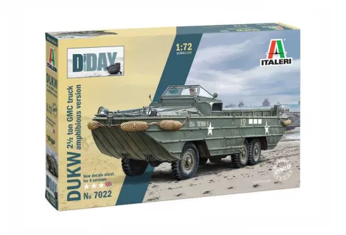 Katonai modell 7022 - DUKW (1:72)