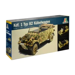 Katonai modell 7405 - Kdf.1 Typ 82 Kübelwagen (1:9)