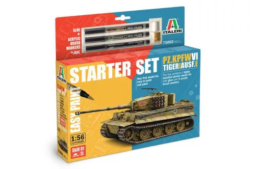 Model Set tank 75002 - Pz. Kpfw. VI Tiger I Ausf. E (1:56)