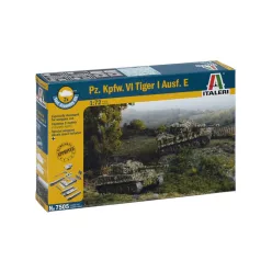 Fast Assembly tank 7505 - Pz.Kpfw.VI TIGER I Ausf.E (1:72)