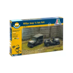 Fast Assembly military 7506 - 1/4 Ton 4x4 teherautó (1:72)