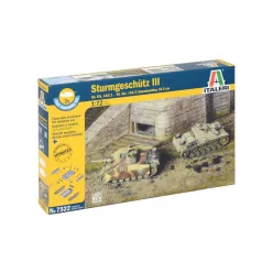 Fast Assembly tank 7522 - STURMGESCHUTZ III (1:72)