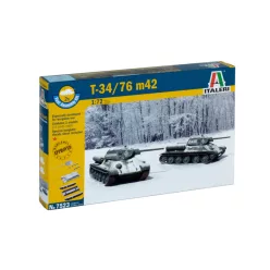 Fast Assembly tank 7523 - T 34 / 76 m42 (1:72)