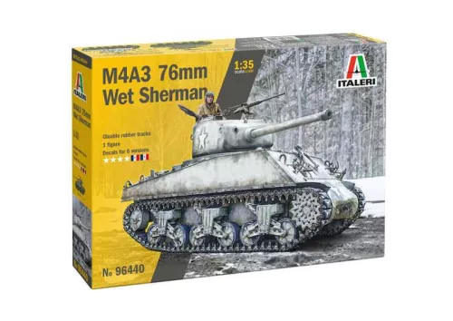 Tank modell 96440 - Sherman M4A3 Wet (1:35)