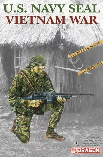Modell 1607 - U.S.NAVY SEAL, VIETNAM WAR (1:16)