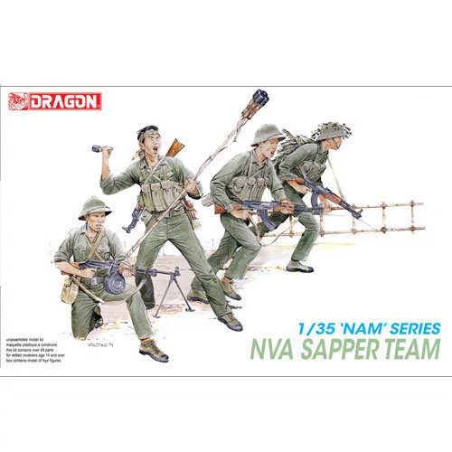 Modell 3308 - NVA SAPPER TEAM (1:35)