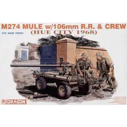   Modell 3315 - M274 MULE w/106mm R.R. & CREW (HUE CITY 1968) (1:35)