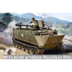   Katonai modell 3575 - M113  ACAV w/106mm RECOILLESS RIFLE (1:35)