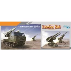   Katonai modell 3588 - M727 MISSILE CARRIER + MIM-23 HAWK (1:35)
