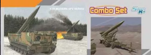 Katonai modell 3592 - M752 TACTICAL BALLISTIC MISSILE LAUNCHER + MGM-52 LANCE MISSILE LAUNCHER (1:35)
