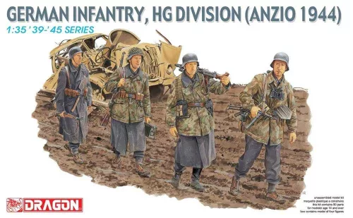 Modell 6158 - GERMAN INFANTRY HG DIV ANZIO 1944 (1:35)