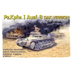 Tank modell 6207 - Pzkpfw. I Ausf. B, DAK Version (1:35)