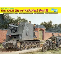   Katonai modell 6259 - 15cm s.IG.33 (Sf) AUF Pz.Kpfw.I Ausf.B (SMART KIT) (1:35)