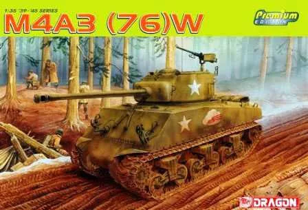 Tank modell 6325 - SHERMAN M4A3(76)W (PREMIUM) (1:35)