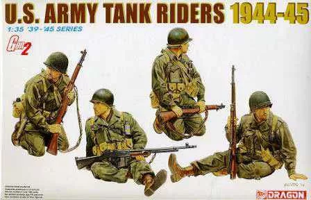 Modell 6378 - US ARMY TANK RIDERS 1944-45 (1:35)