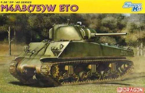 Tank modell 6698 - M4A3 75 (W) ETO (1:35)
