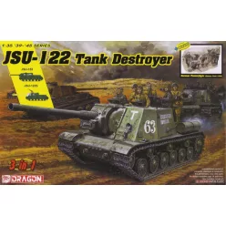 Katonai modell 6787 - JSU-122 Tank Destroyer (3 in 1) (1:35)