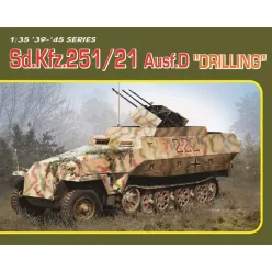 Katonai modell 6862 - Sd.Kfz.251/21 Ausf.D DRILLING (1:35)