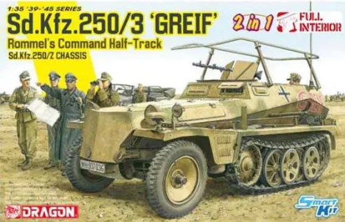 Katonai modell 6911 - Sd.Kfz.250/3 “Greif” (2 in 1) (1:35)