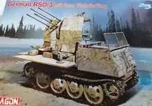 Katonai modell 6934 - RSO/3 with 2cm FLAKVIERLING (1:35)