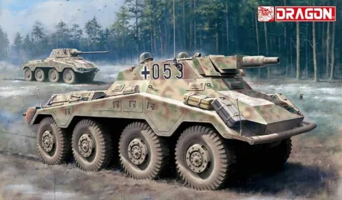 Katonai modell 6964 - Sd.Kfz.234/3 mit 7.5cm KwK (1:35)